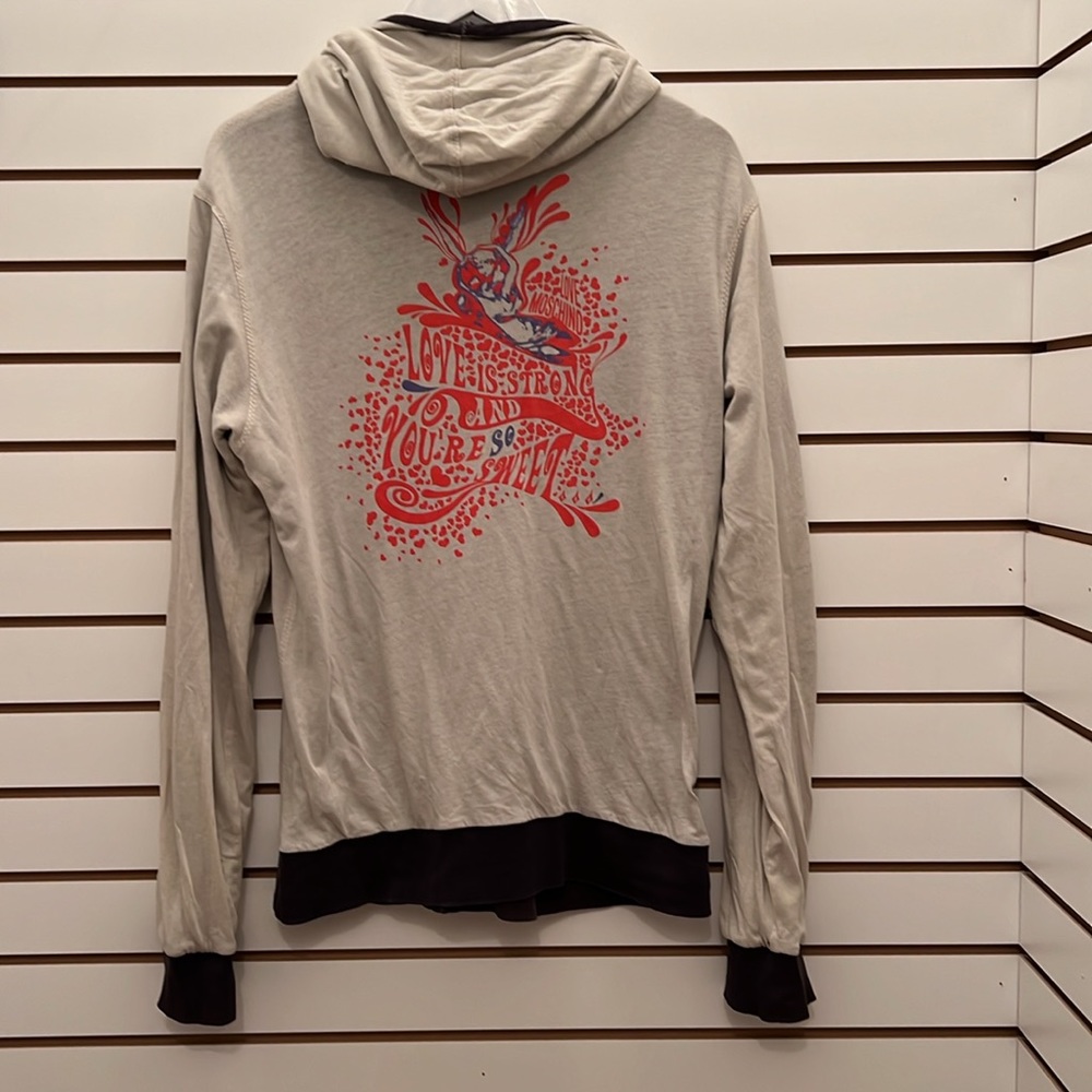 Groovy Reversible Love Moschino Hoodie